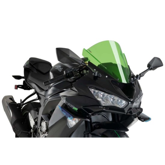 PUIG SPOILER DOWNFORCE SPORT KAWASAKI ZX-6R NINJA 2019-2020 BLU