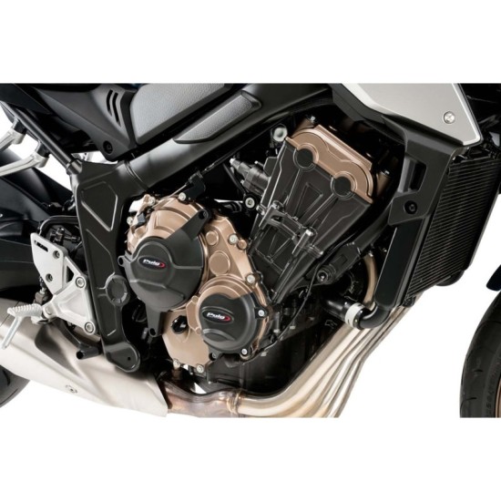 PUIG PROTEZIONE CARTER MOTORE HONDA CB650R NEO SPORTS CAFE 2021-2023 NERO