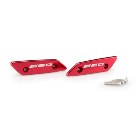 PUIG TAPPO FORO SPECCHIETTO YAMAHA T-MAX 560 2022-2023 ROSSO