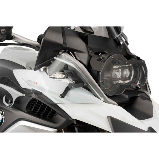 PUIG DEFLETTORE LATERALE SUPERIORE BMW R1200 GS/EXCLUSIVE/RALLYE 2017-2018 TRASPARENTE