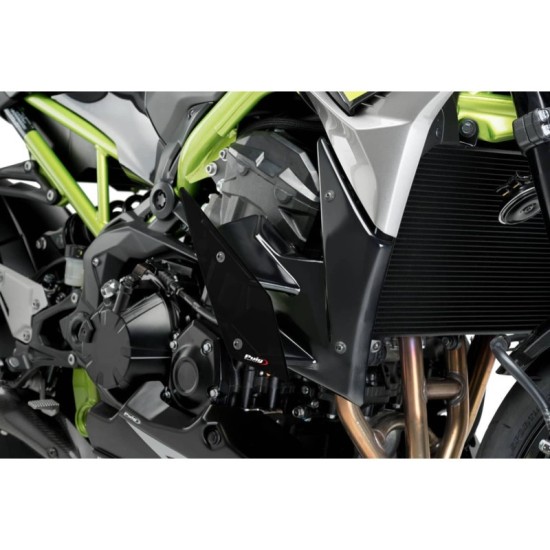 PUIG SPOILER DOWNFORCE NAKED KAWASAKI Z900 2020-2023 NERO