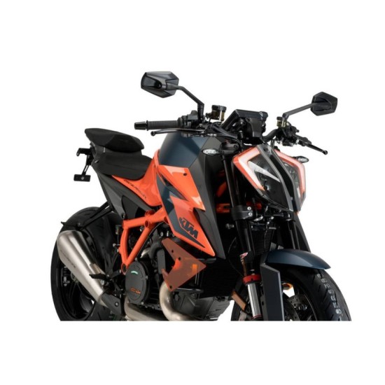 PUIG SPOILER DOWNFORCE NAKED KTM 1290 SUPERDUKE R EVO 2022-2023 ARANCIONE