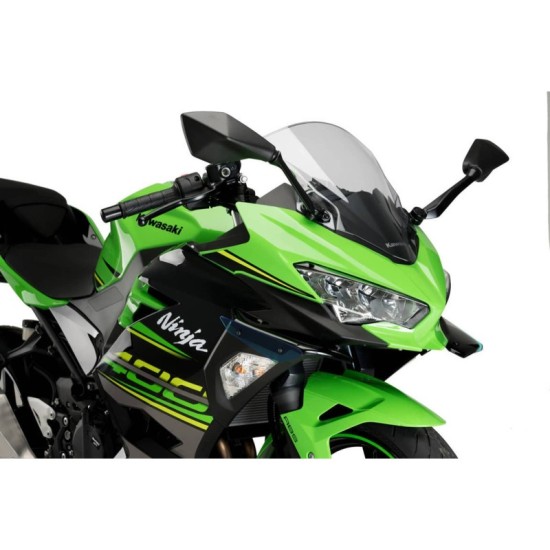 PUIG SPOILER DOWNFORCE SPORT KAWASAKI NINJA 400 2018-2023 BLU