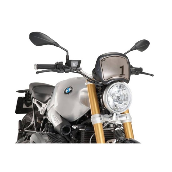 PUIG CARENATURA FRONTALE BMW R NINE T PURE 2017-2022 NERO OPACO