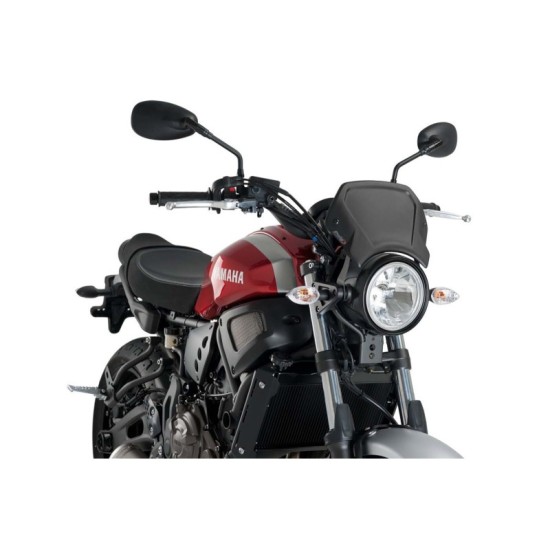 PUIG CARENATURA FRONTALE IN ALLUMINIO INDIAN FTR1200 R CARBON 2022-2023 NERO