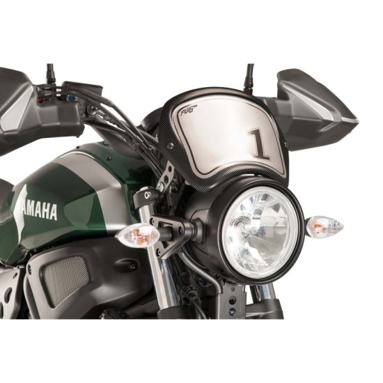 PUIG CARENATURA FRONTALE INDIAN FTR1200 S 2019-2023 CARBON LOOK