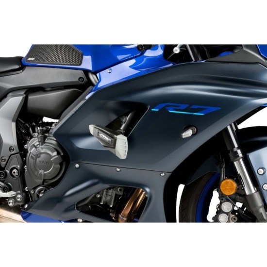 PUIG TAMPONI PARATELAIO MOD. PRO 2.0 YAMAHA YZF-R7 2022-2023 NERO