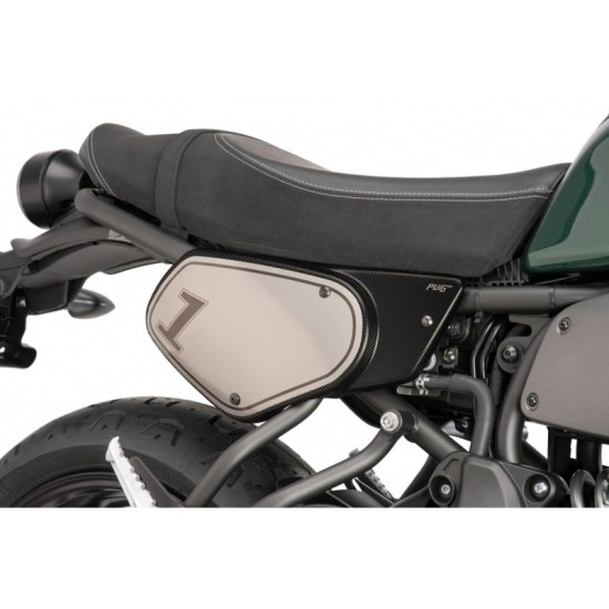 PUIG PANNELLI LATERALI RETRO YAMAHA XSR700 XTRIBUTE 2019-2023 CARBON LOOK