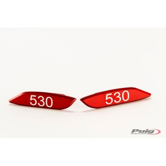 PUIG TAPPO FORO SPECCHIO YAMAHA T-MAX 530 2012-2016 ROSSO